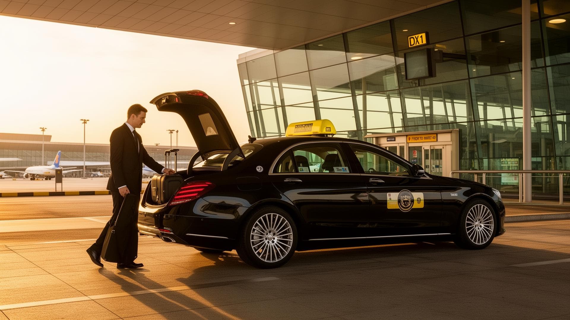 A-Taxi vaste prijs luchthavenvervoer